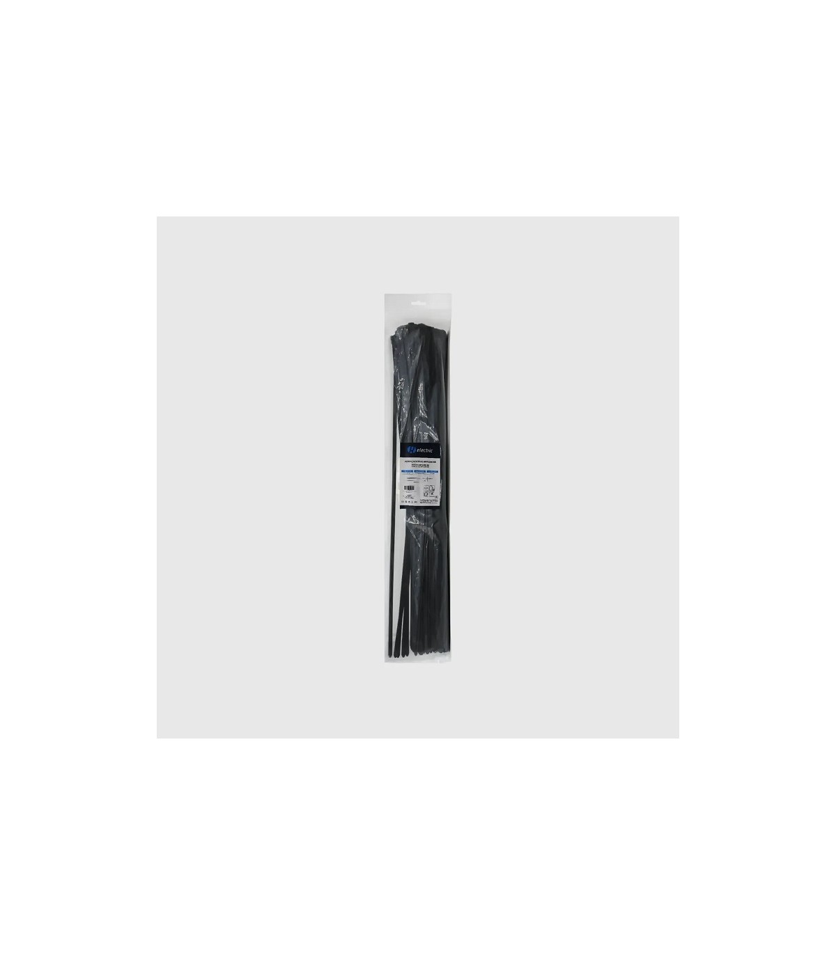 Bridas RELECTRIC NYLON66 900x8.8mm Negro 100 Uds.