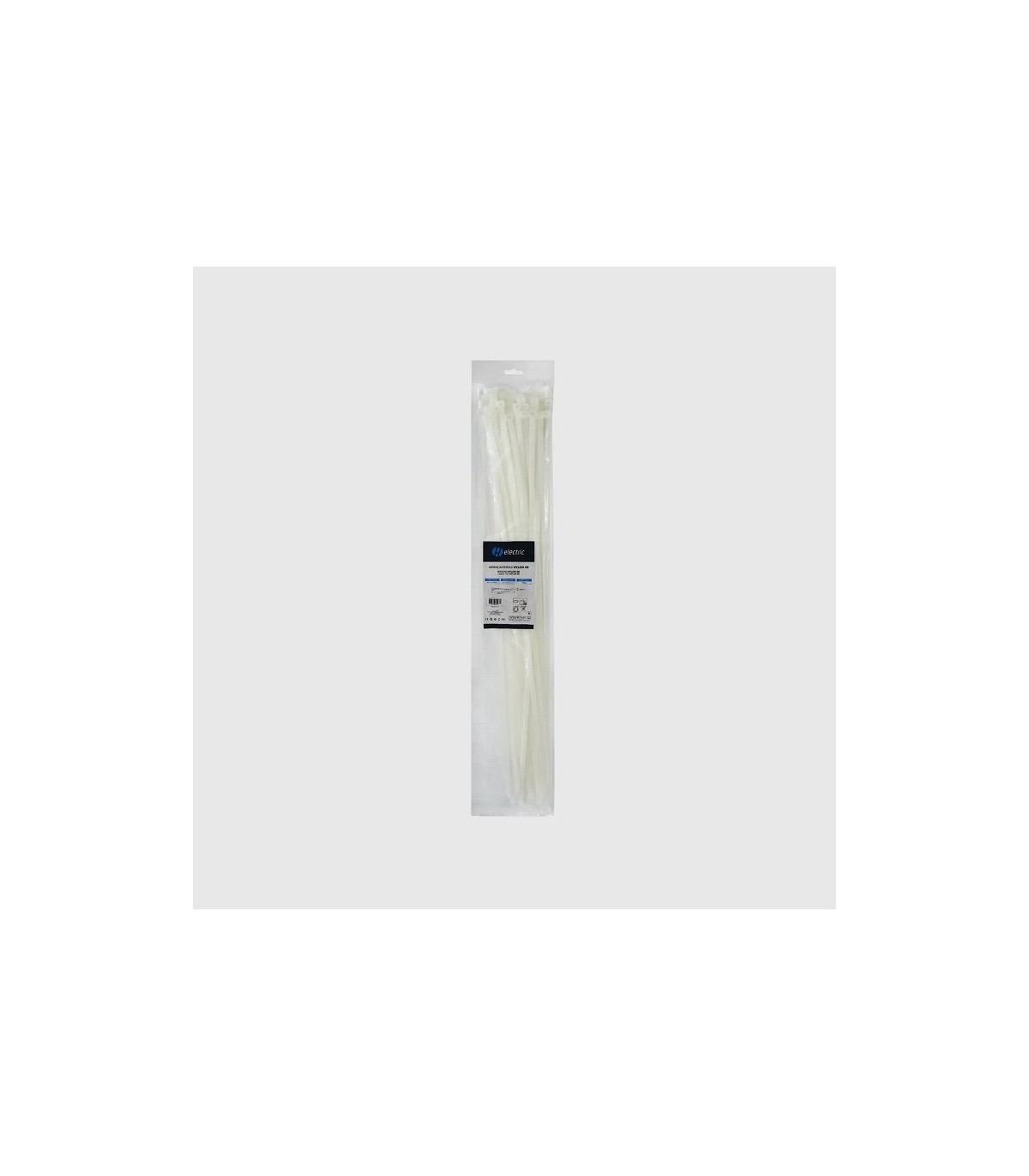 Bridas RELECTRIC NYLON66 900x8.8mm Blanco 100 Uds.