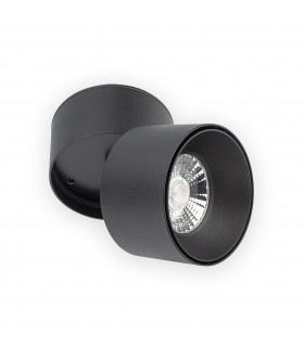 Foco Superficie DAEX Negro 12W 960Lm IP20 CCT