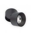Foco Superficie DAEX Negro 12W 960Lm IP20 CCT