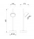 Sobremuro EVEREST 1xGX53 Blanco IP65