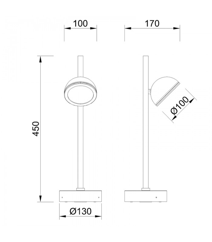 Sobremuro EVEREST 1xGX53 Blanco IP65
