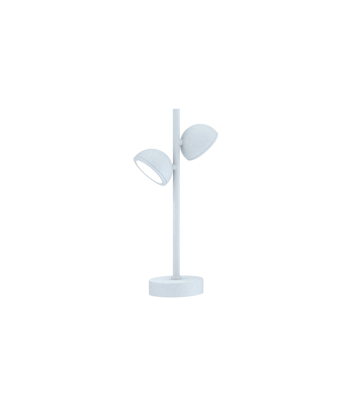 Sobremuro EVEREST 2xGX53 Blanco IP65