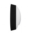 Aplique Led ACRA Negro con sensor 14W 1400Lm IP65 CCT