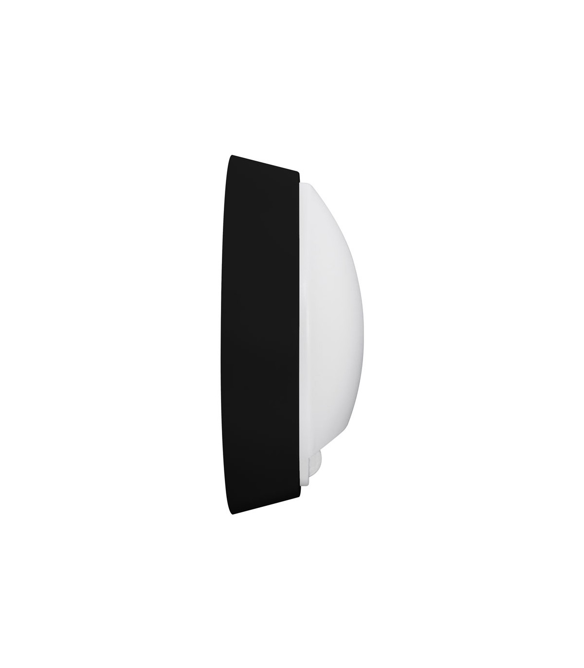 Aplique Led ACRA Negro con sensor 14W 1400Lm IP65 CCT