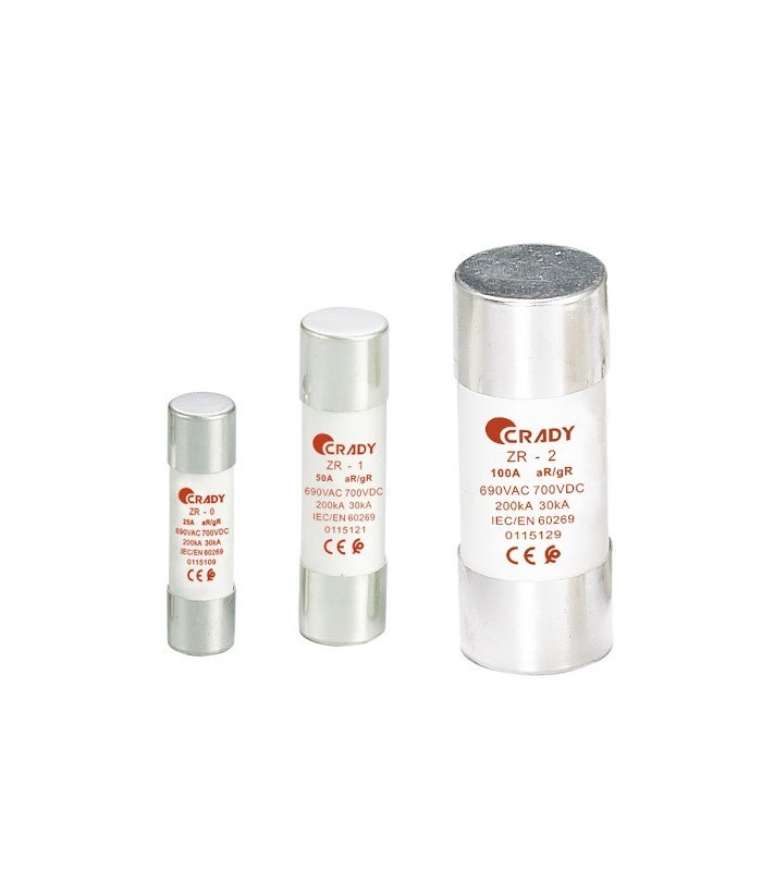 Fusible cilíndrico ZR-2 (22x58) clase-gG