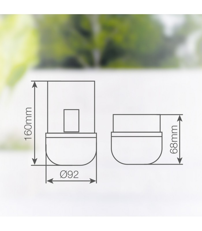 Linterna solar LED camping recargable USB powerbank 5W 300Lm