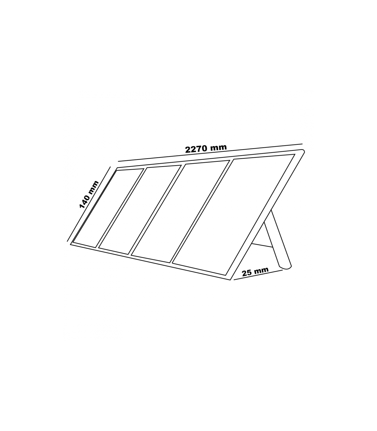 Placa Solar Flexible Growatt 200W