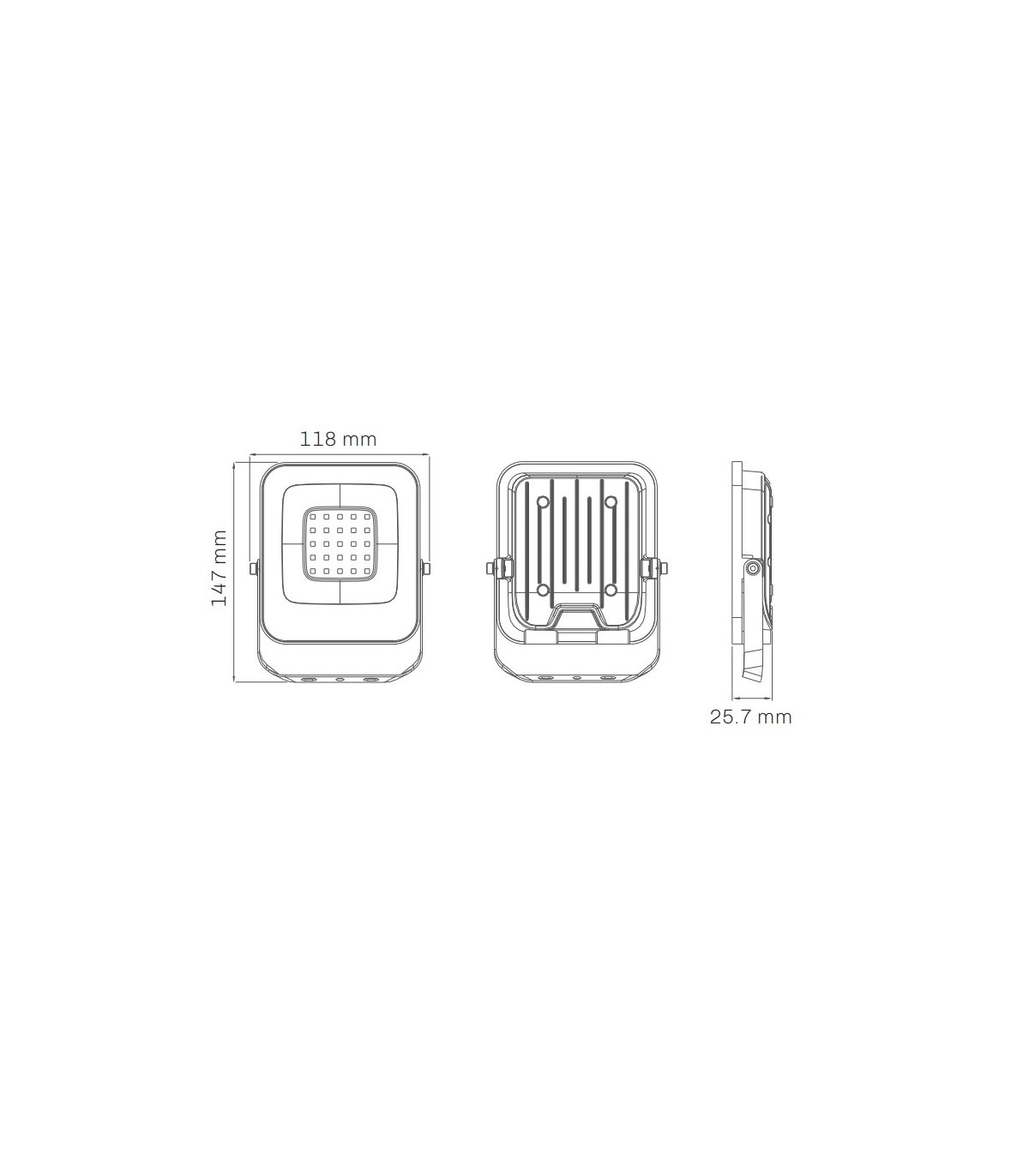 Proyector Led PISA PLUS 20W 2000Lm IP65