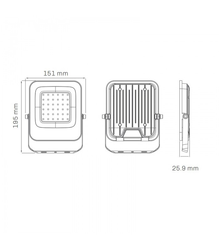 Proyector Led PISA PLUS 30W 3000Lm IP65