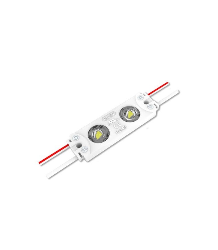 Módulo LED 0.72W 70Lm 160º DC 12V IP65