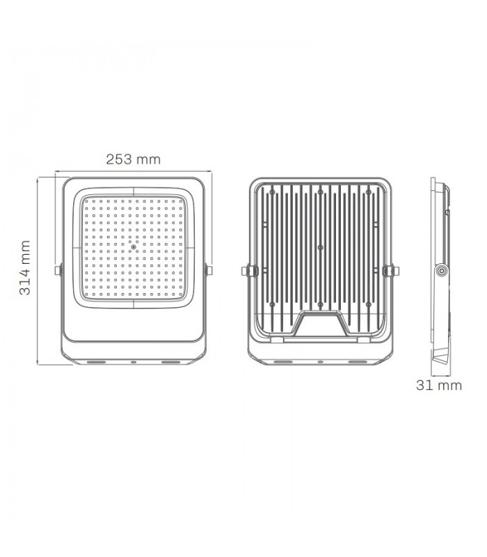 Proyector Led PISA PLUS 150W 15000Lm IP65