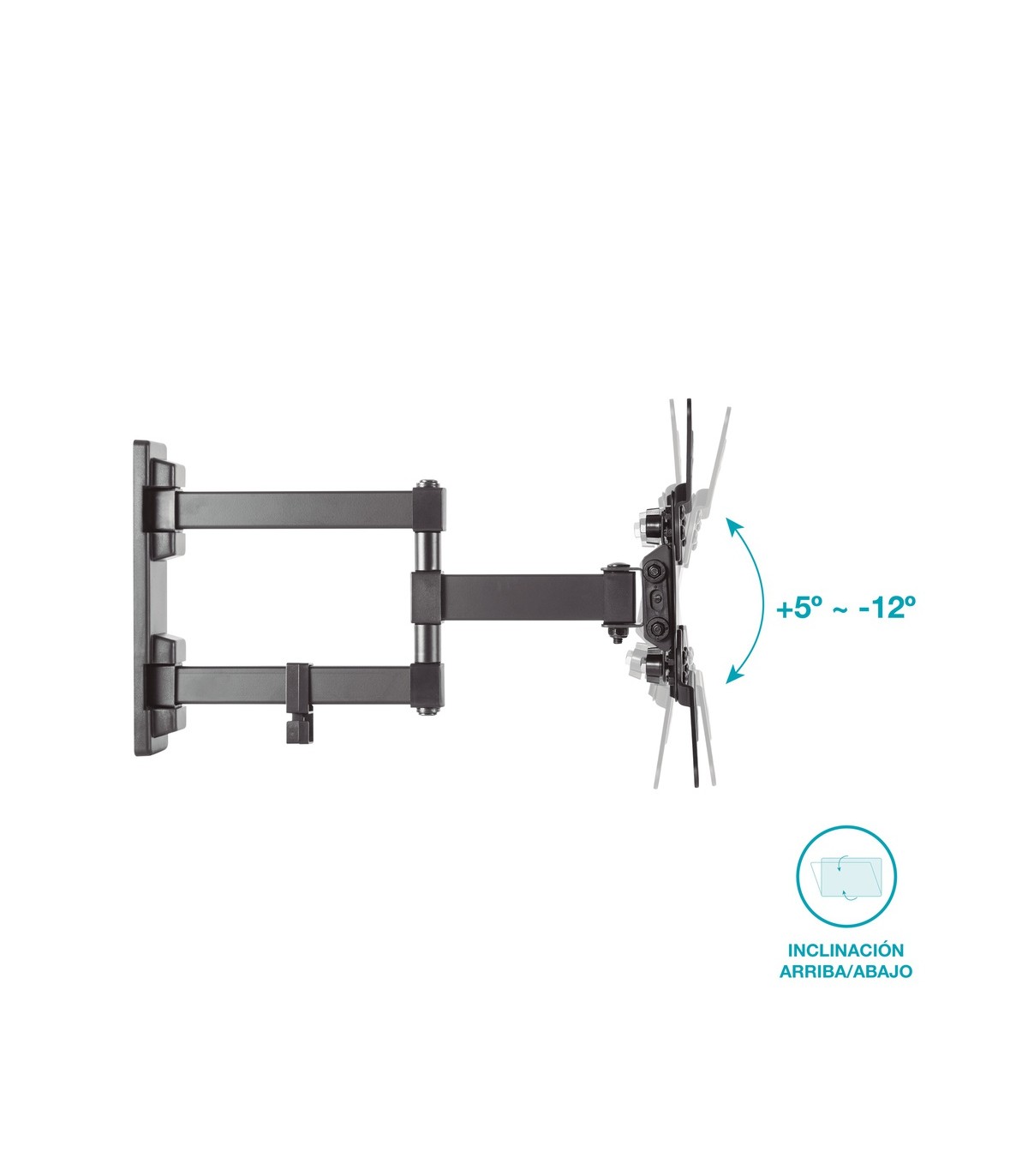 Soporte de TV con brazo doble 13" / 42"