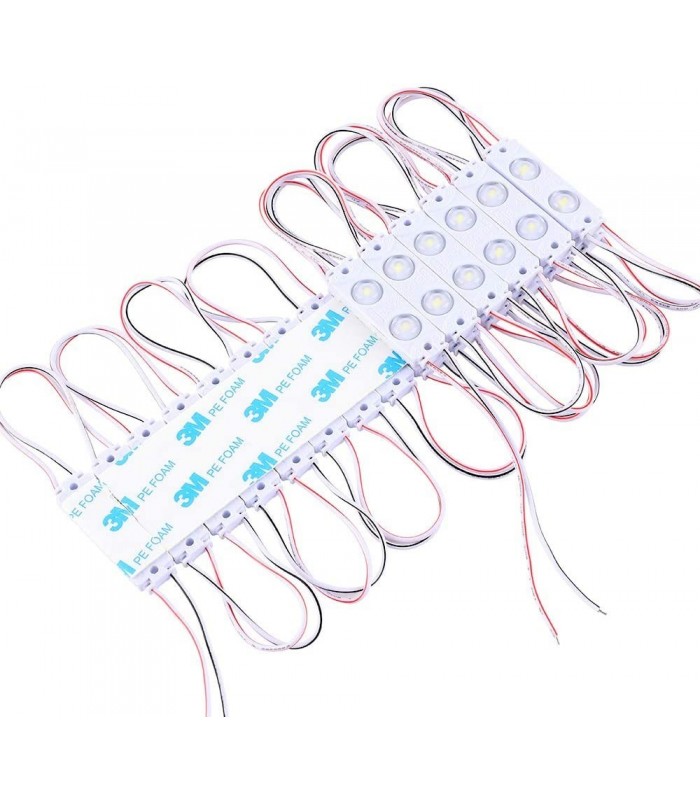 Módulo LED 0.72W 70Lm 160º DC 12V IP65