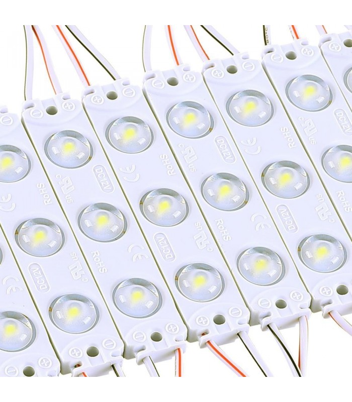 Módulo LED 1W 100Lm 160º DC 12V IP65