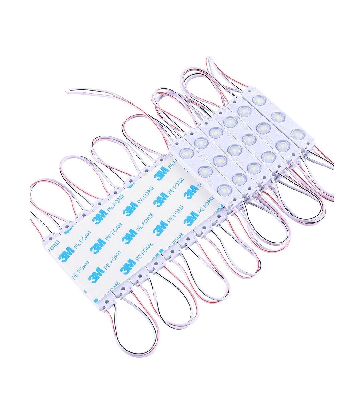 Módulo LED 1W 100Lm 160º DC 12V IP65