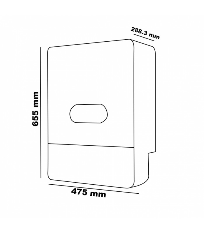 Inversor Trifásico Híbrido/aislada Felicity 10000W 48V