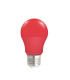 Bombilla Serie COLOR A60 9W 300LmLm E27 Rojo