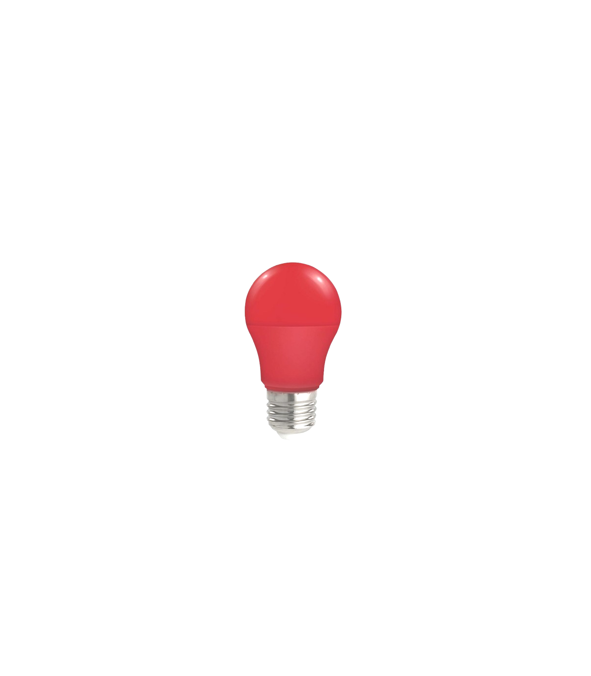 Bombilla Serie COLOR A60 9W 300LmLm E27 Rojo