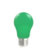 Bombilla Serie COLOR A60 9W 300LmLm E27 Verde