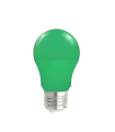 Bombilla Serie COLOR A60 9W 300LmLm E27 Verde