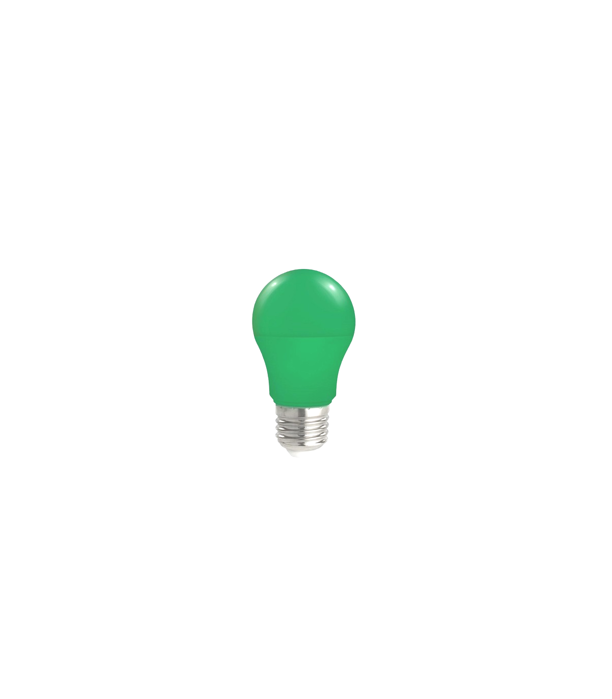 Bombilla Serie COLOR A60 9W 300LmLm E27 Verde