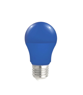 Bombilla Serie COLOR A60 9W 300LmLm E27 Azul