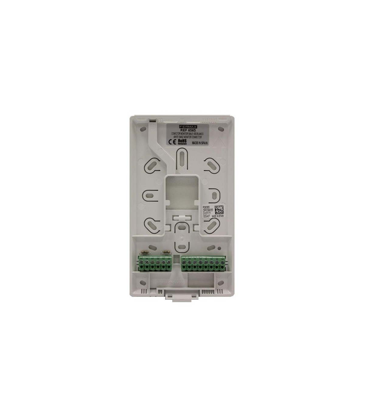 Conector monitor Smile VDS Blanco FERMAX
