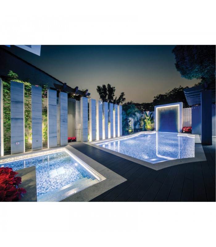 Tira Led SUMERGIBLE RGB 14.4W 840Lm/M 60Led/m IP68 DC12V -5 Metros-