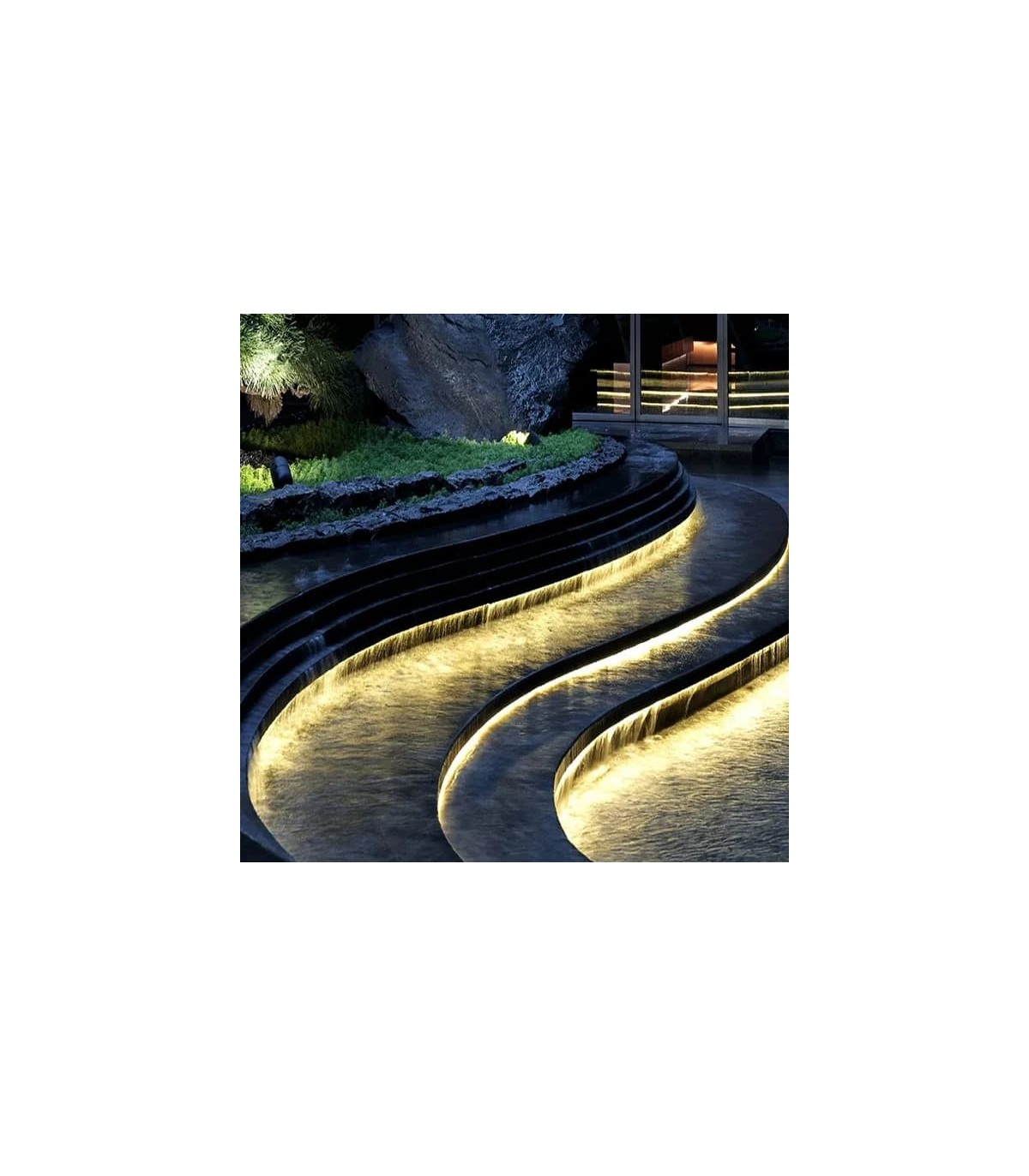 Tira Led SUMERGIBLE RGB 14.4W 840Lm/M 60Led/m IP68 DC12V -5 Metros-
