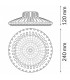 Campana UFO BRAND 0-10V 120W 15600Lm 90º IP65