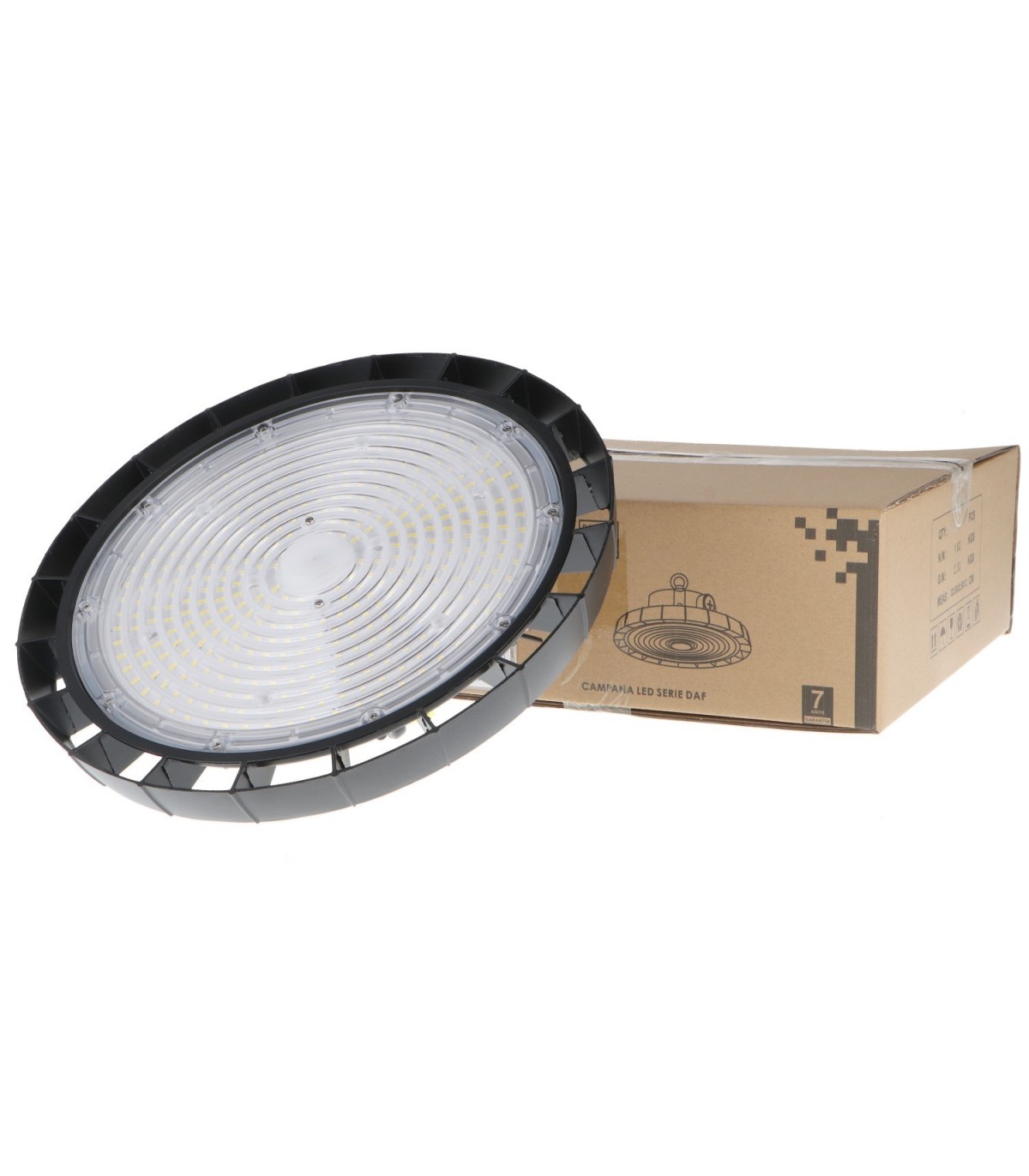 Campana UFO BRAND 0-10V 200W 26000Lm 90º IP65
