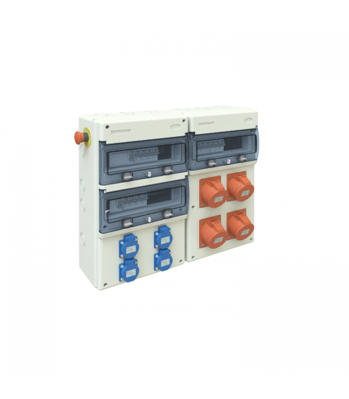 Cuadro industrial montado de 22+11 elementos 40A