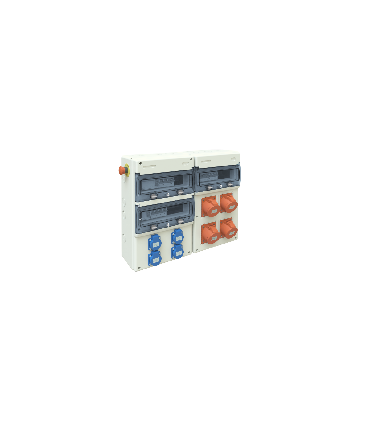 Cuadro industrial montado de 22+11 elementos 40A