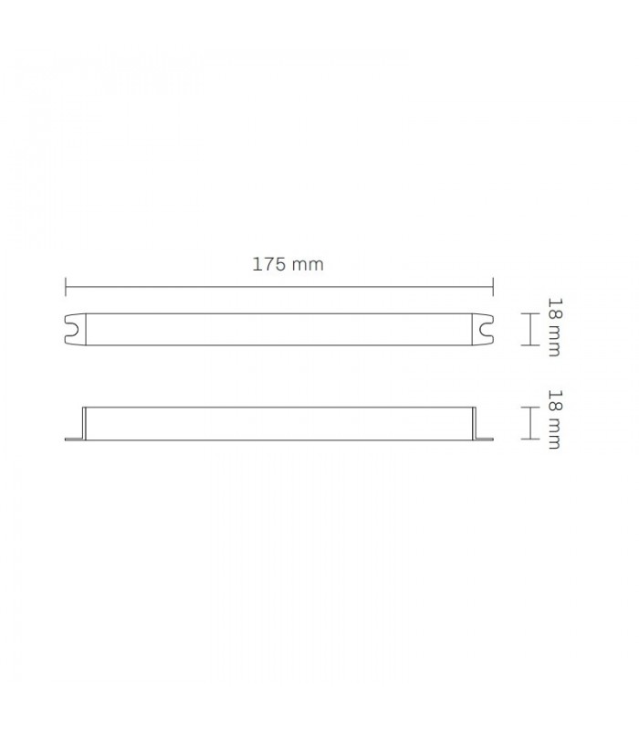 Fuente Alimentación SUPERSLIM 24W (DC12V) 2A IP44