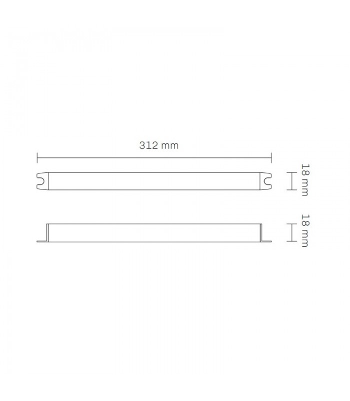 Fuente Alimentación SUPERSLIM 48W (DC12V) 4A IP44