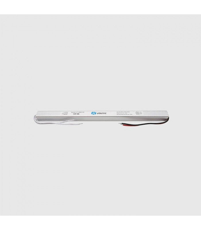 Fuente Alimentación SUPERSLIM 60W (DC12V) 5A IP44