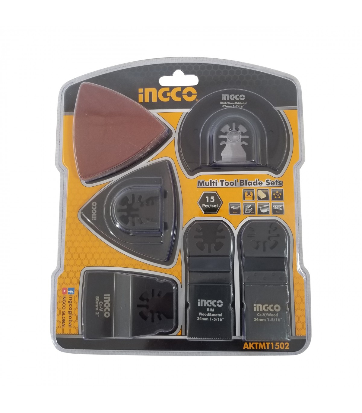 Accesorios para MULTI-HERRAMIENTA 15Pcs