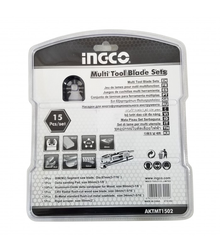 Accesorios para MULTI-HERRAMIENTA 15Pcs