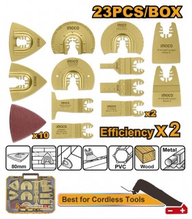 Accesorios para MULTI-HERRAMIENTA 23Pcs