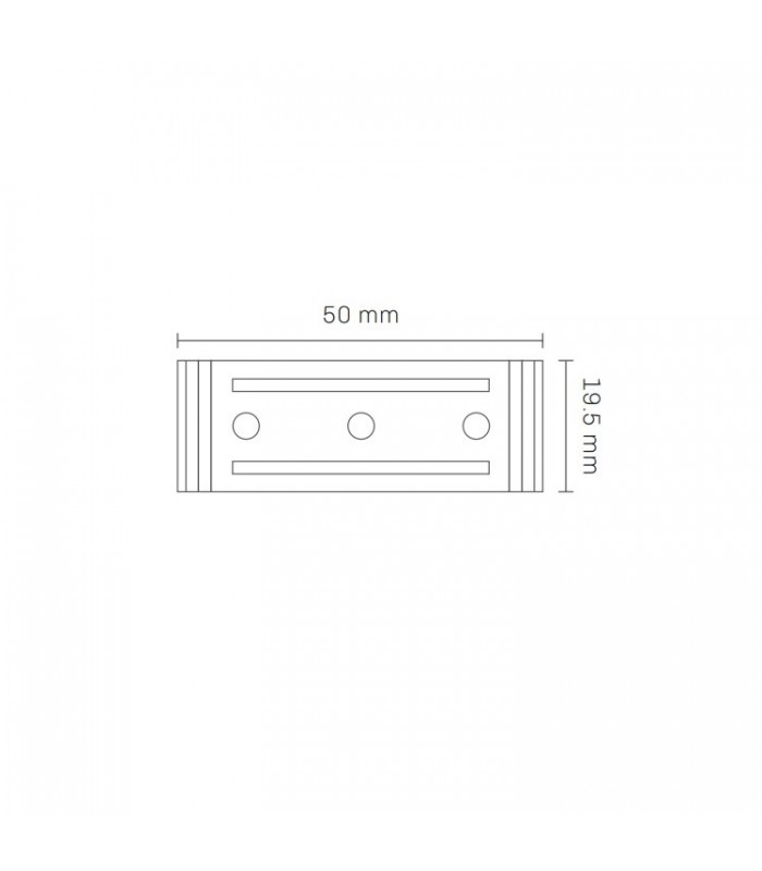 Kit montaje en superficie para Barra Lineal MODULINE