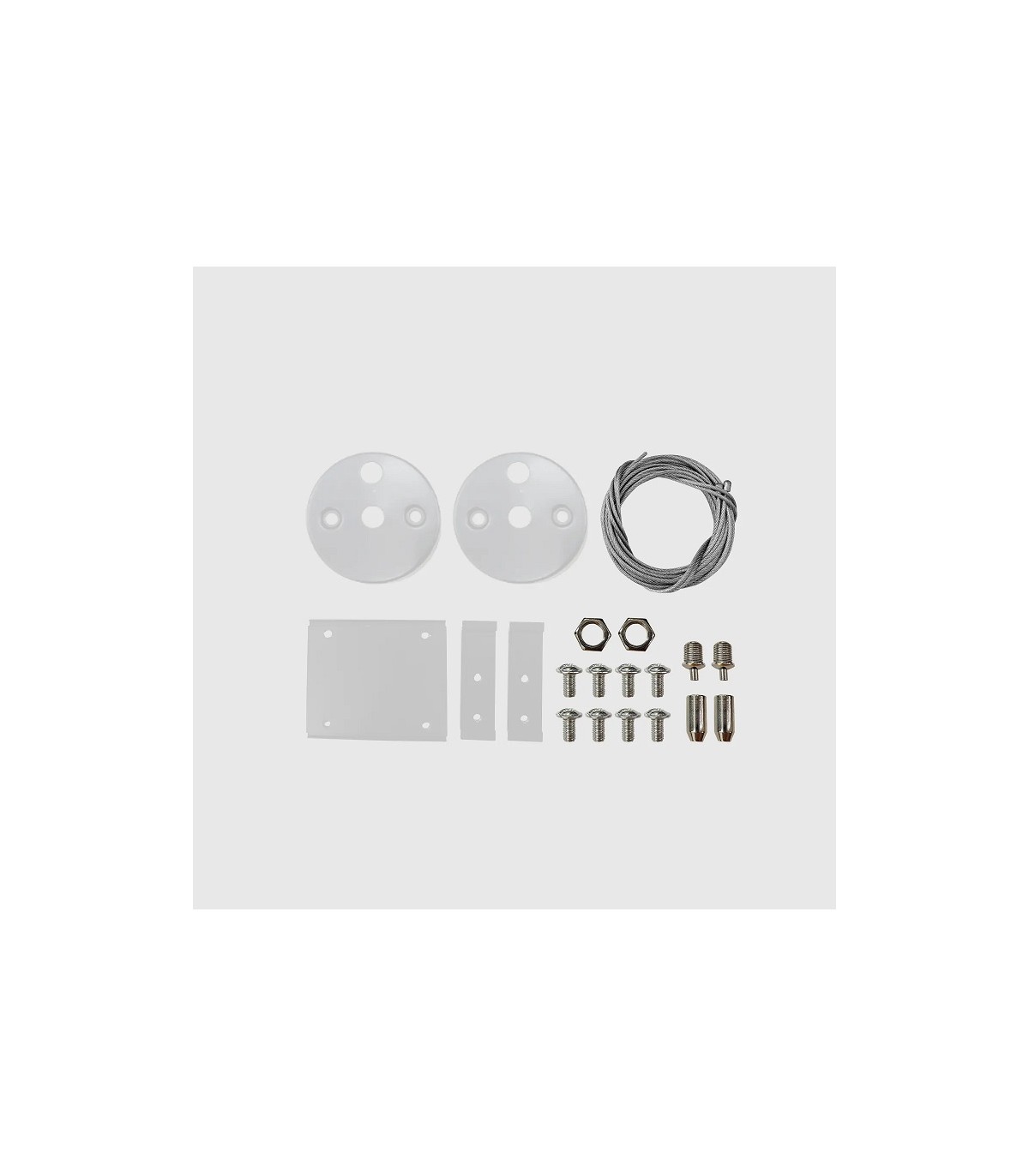 Kit suspensión para Barra Lineal MODULINE Blanco