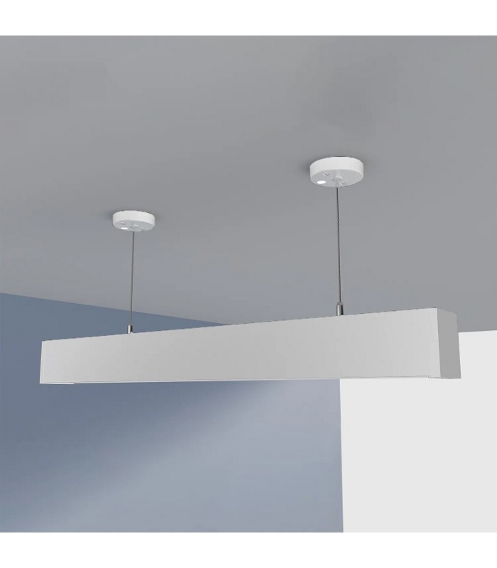 Kit suspensión para Barra Lineal MODULINE Blanco