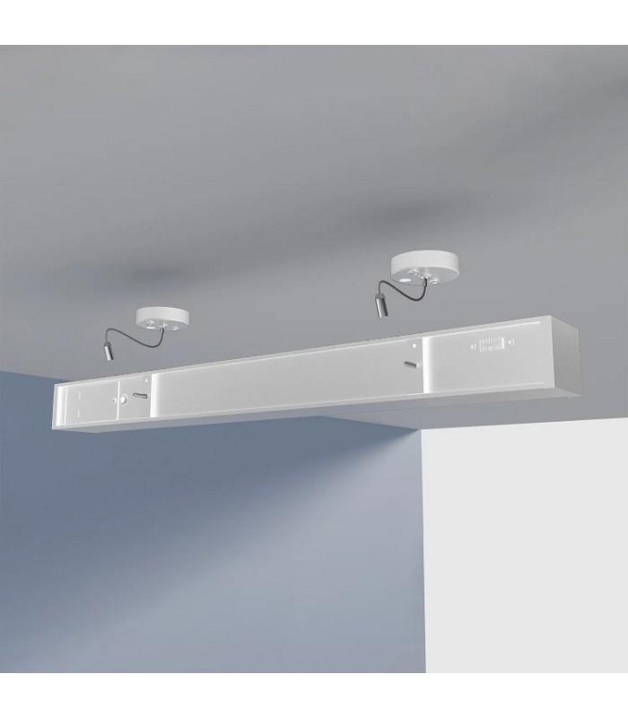 Kit suspensión para Barra Lineal MODULINE Blanco