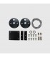 Kit suspensión para Barra Lineal MODULINE Negro