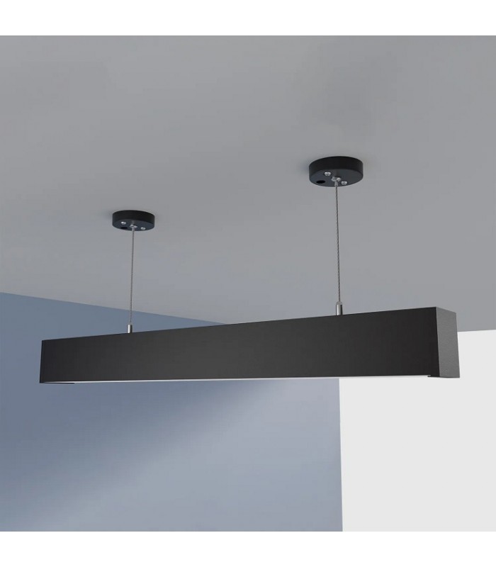 Kit suspensión para Barra Lineal MODULINE Negro
