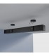 Kit suspensión para Barra Lineal MODULINE Negro