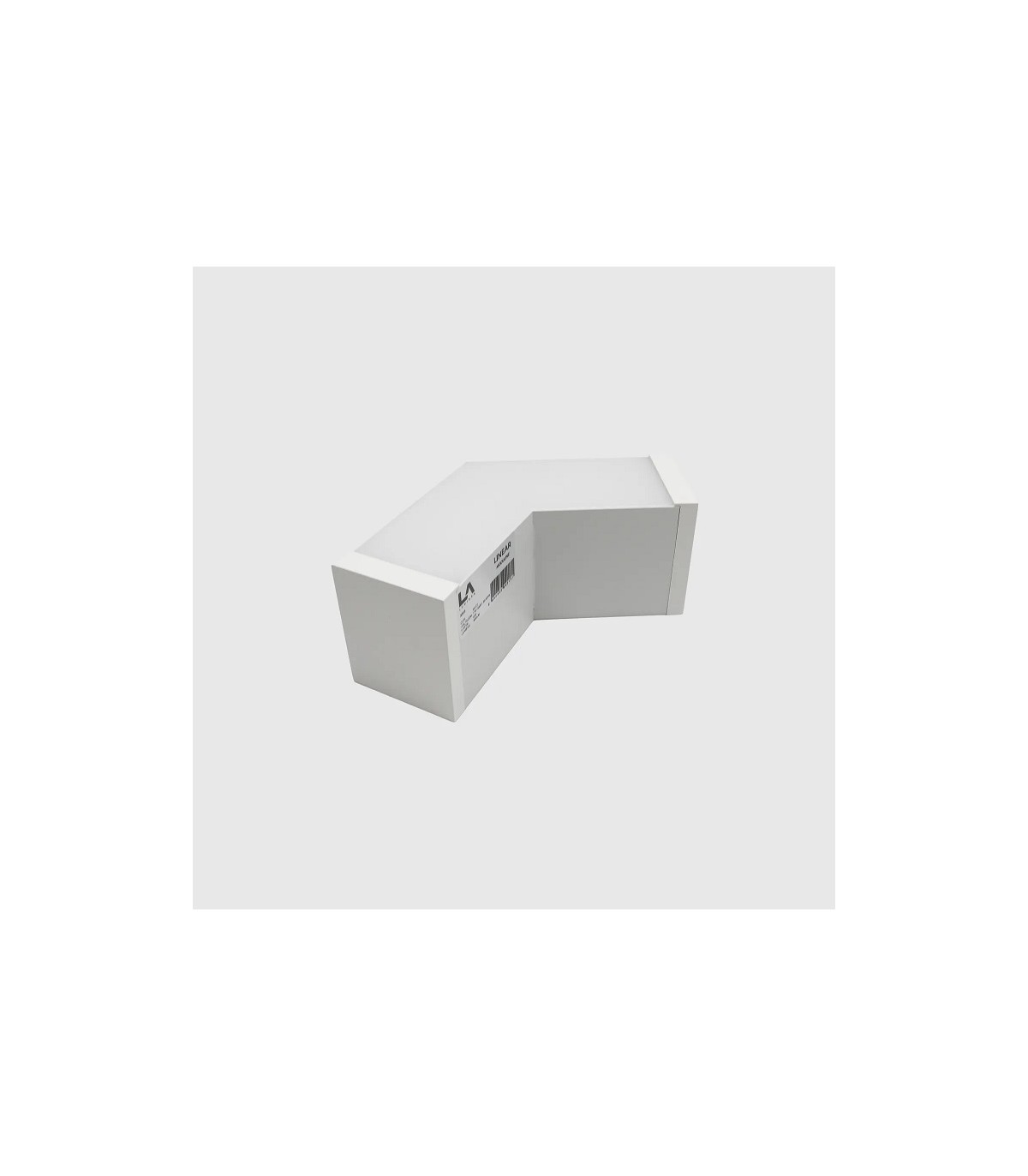Unión L 120º 8W 800Lm para Barra Lineal MODULINE Blanco IP20 CCT
