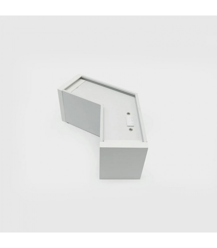 Unión L 120º 8W 800Lm para Barra Lineal MODULINE Blanco IP20 CCT