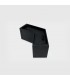 Unión L 120º 8W 800Lm IP20 para Barra Lineal MODULINE Negro CCT